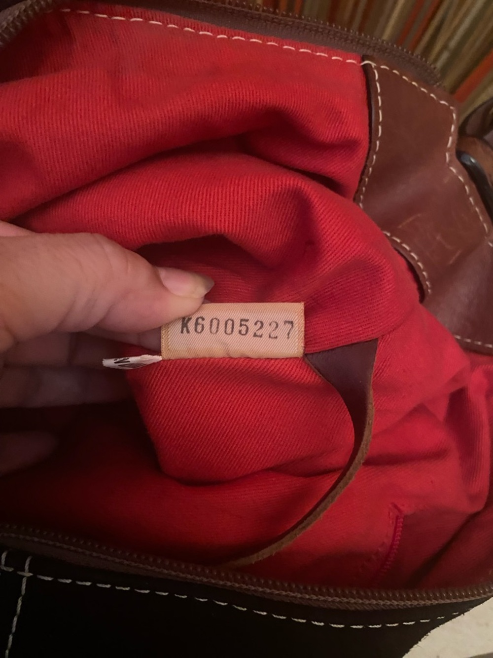 Dooney & Bourke - GUC - Black Suede Hobo with Brown Leather Trim - Picture 9 of 14